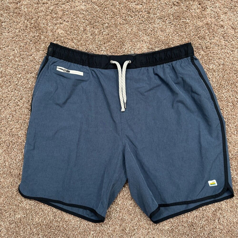 Vuori Banks Performance 7 inch Unlined Shorts Mens Fitting Size 2XL XXL